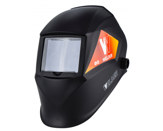 Маска сварочная WELDER PRO Ф0 стекло 110*90мм