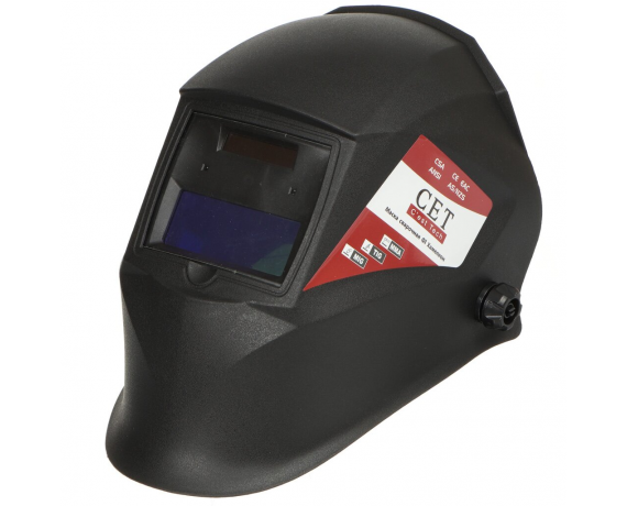 Маска сварочная WELDER PRO Ф1 СБ Хамелеон 90*35мм, DIN 3/11